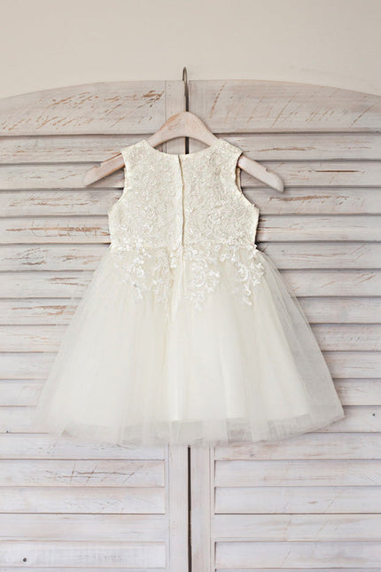 Robe Cérémonie Nuageuse Écrue - gallery 2