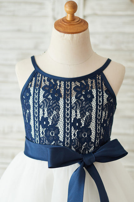Robe Cérémonie Enfant Tulle Chic - gallery 4