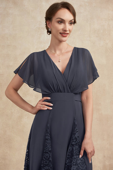 Robe Cérémonie Vaporeuse Dentelle - gallery 2