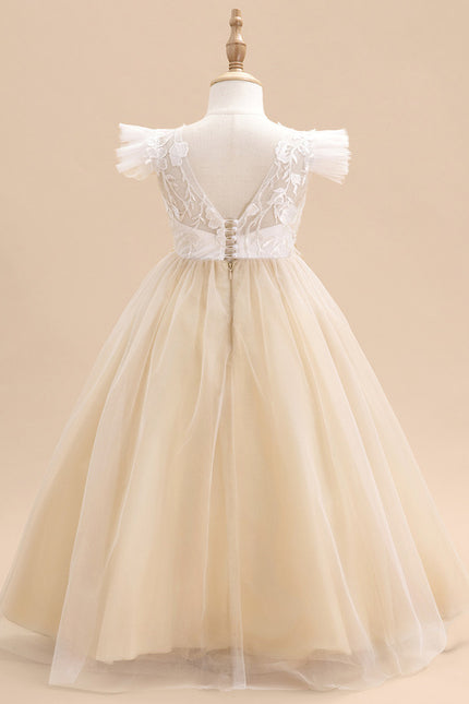 Robe Cérémonie Florale Élégante - gallery 2