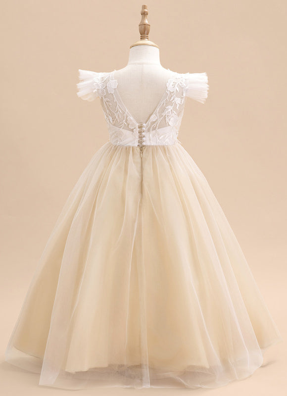 Robe Cérémonie Florale Élégante - gallery 2
