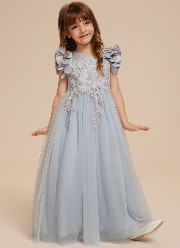 Robe Cérémonie Tulle Satinée - gallery 4