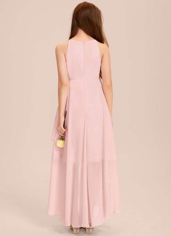 Robe Cérémonie Mousseline Marine - gallery 6