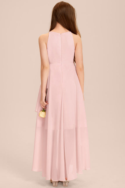 Robe Cérémonie Mousseline Marine - gallery 6