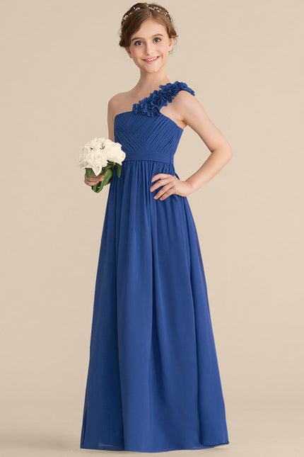 Robe Cérémonie Bleu Poudré Chic