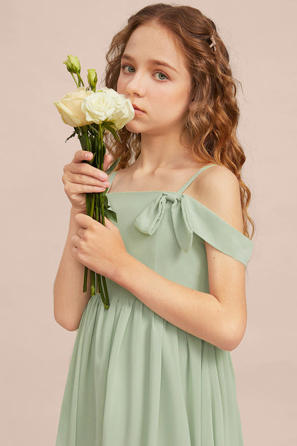 Robe Cérémonie Demoiselle Dhonneur Mint - gallery 6