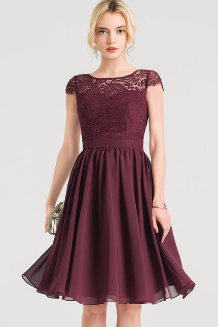 Robe Cérémonie Violet Élégant - gallery 3
