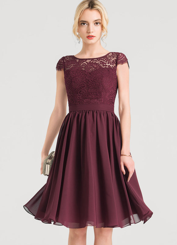 Robe Cérémonie Violet Élégant - gallery 3