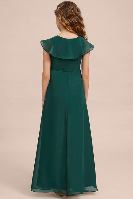 Robe Cérémonie Longue Vert Deau - gallery 7