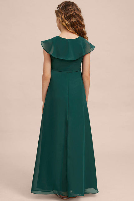 Robe Cérémonie Longue Vert Deau - gallery 7