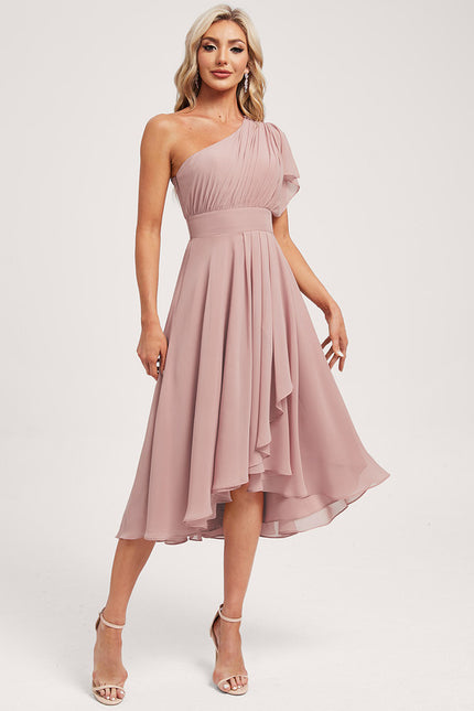 Robe Ceremonie Courte Rose - gallery 2