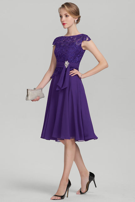 Robe Cérémonie Violet Élégance Chic - gallery 3