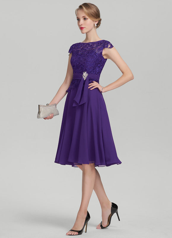 Robe Cérémonie Violet Élégance Chic - gallery 3