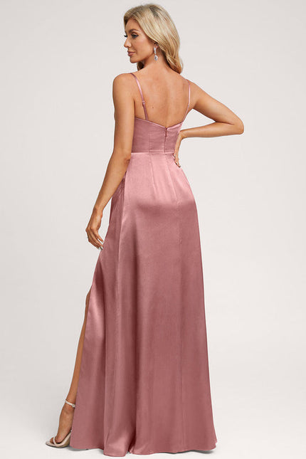 Robe Cérémonie Satin Doré - gallery 1