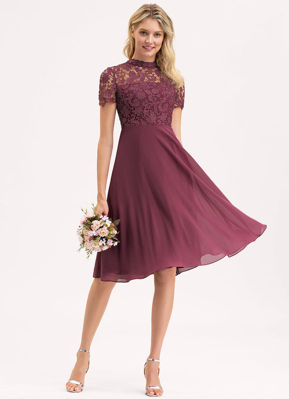 Robe Cérémonie Violet Élégant - gallery 5