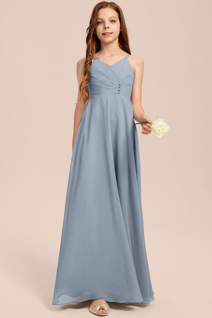 Robe Cérémonie Longue Vert Deau - gallery 2