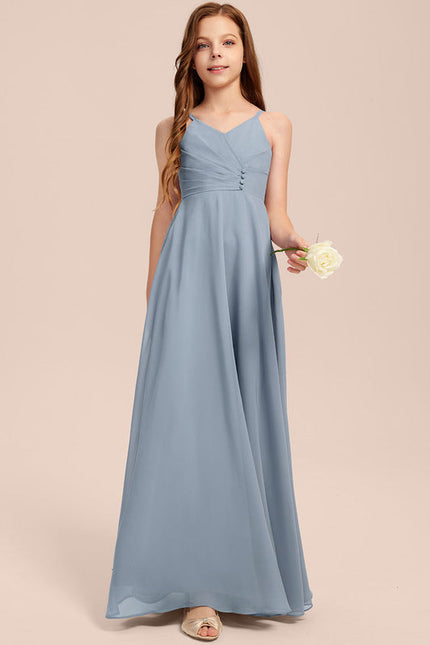 Robe Cérémonie Longue Vert Deau - gallery 2