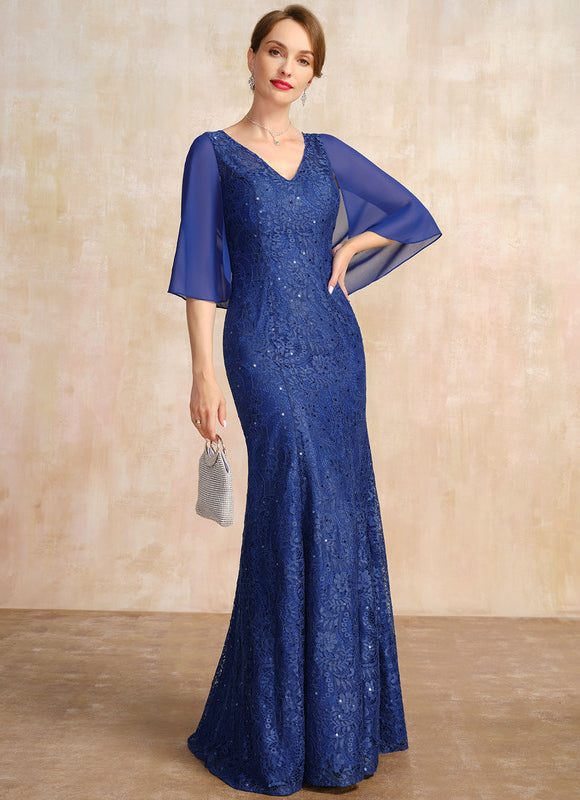 Robe Cérémonie Élégante Bleue