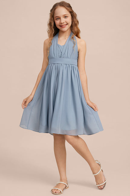Robe Ceremonie Bleu Pastel - gallery 6