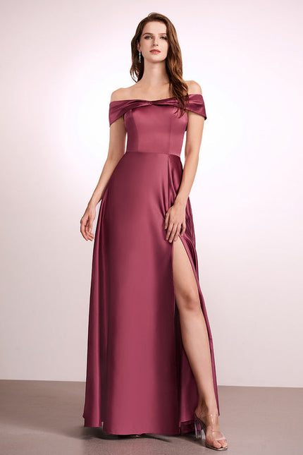 Robe Cérémonie Satin Émeraude Élégante - gallery 4