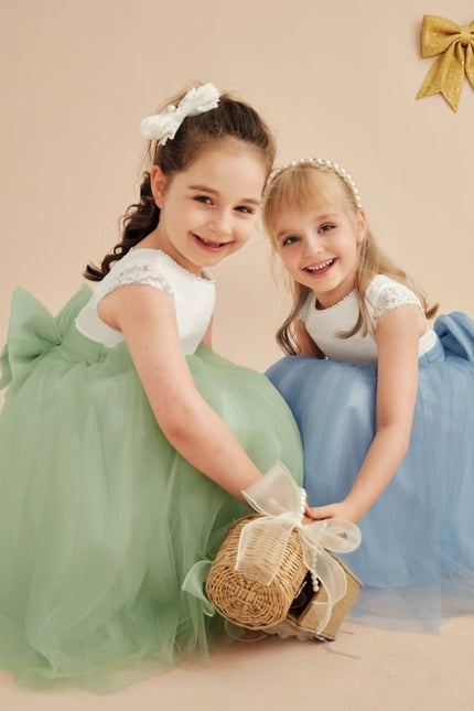 Robe Cérémonie Nuageuse Azur - gallery 6