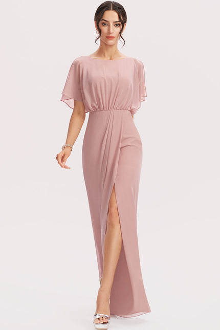 Robe Cérémonie Élégance Rosée