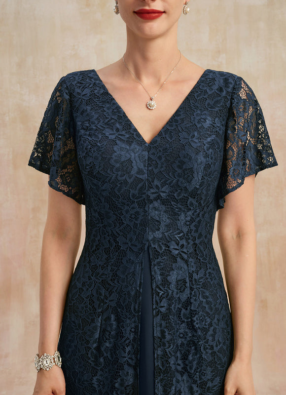 Robe Cérémonie Dentelle Marine - gallery 6