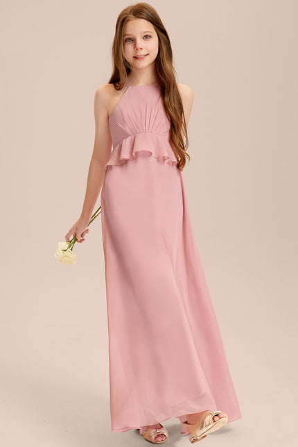 Robe Cérémonie Longue Froncée