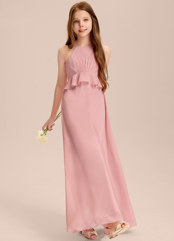 Robe Cérémonie Longue Froncée