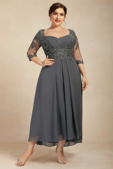 Robe Cérémonie Ajourée Marine - gallery 7