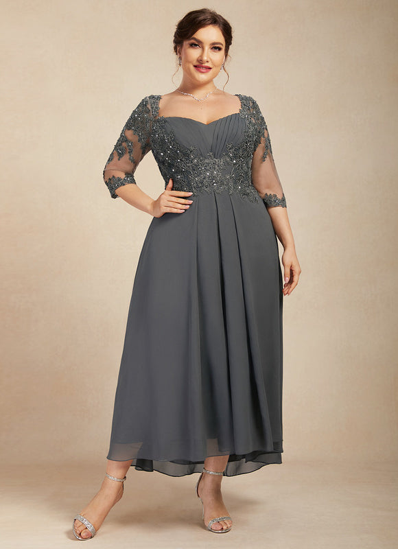 Robe Cérémonie Ajourée Marine - gallery 7