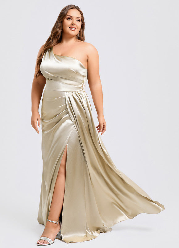 Robe Cérémonie Fluide Satinée - gallery 6