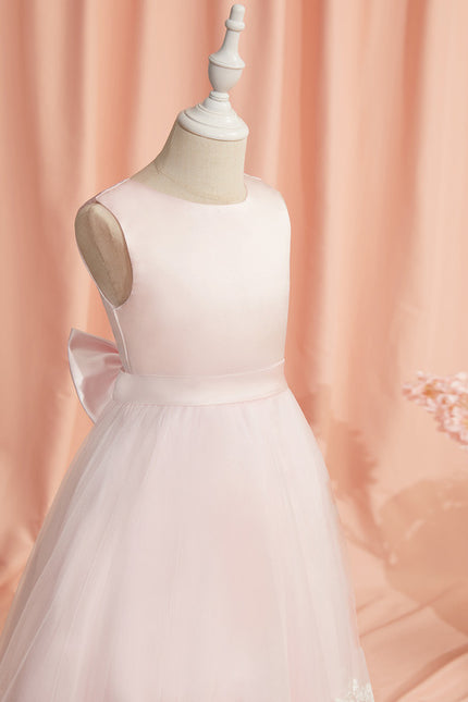 Robe Cérémonie Satinée Écrue - gallery 3