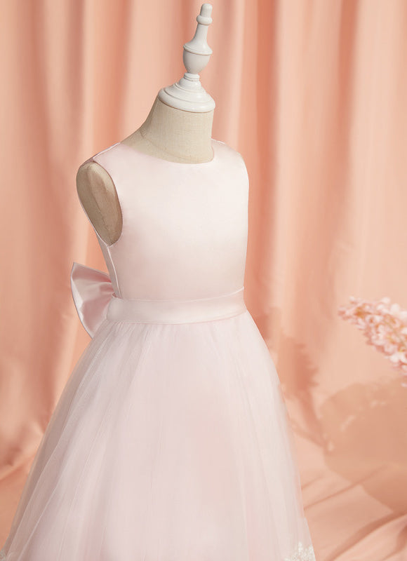 Robe Cérémonie Satinée Écrue - gallery 3