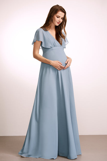 Robe Cérémonie Fluide Maternité - gallery 3