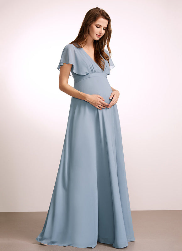 Robe Cérémonie Fluide Maternité - gallery 3