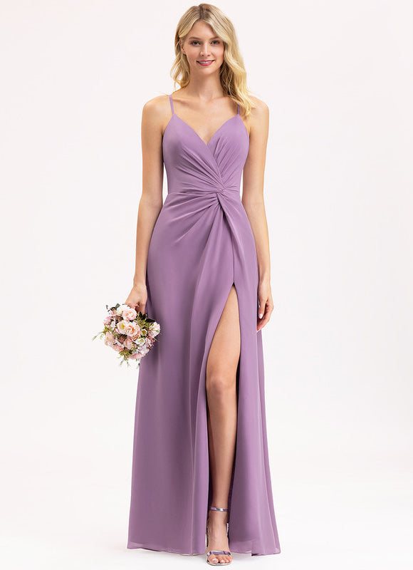 Robe Cérémonie Longue Volants Rose - gallery 5