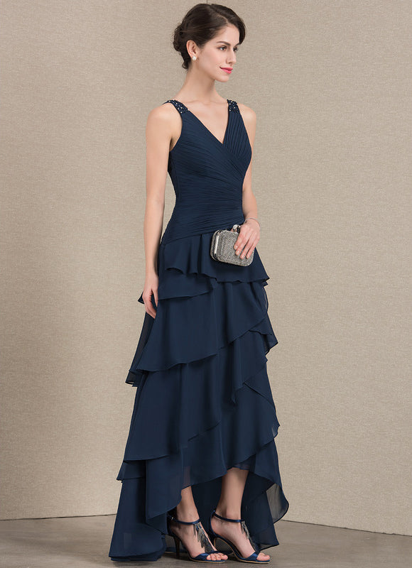 Robe Cérémonie Chiffon Sophistiquée - gallery 5