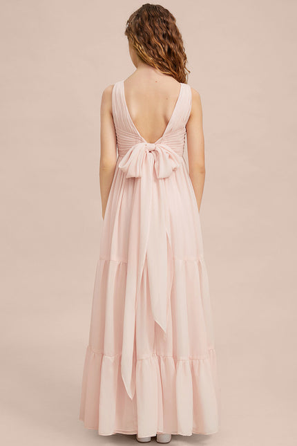 Robe Cérémonie Longue Vert Deau - gallery 7