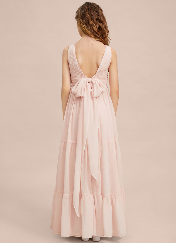 Robe Cérémonie Longue Vert Deau - gallery 7