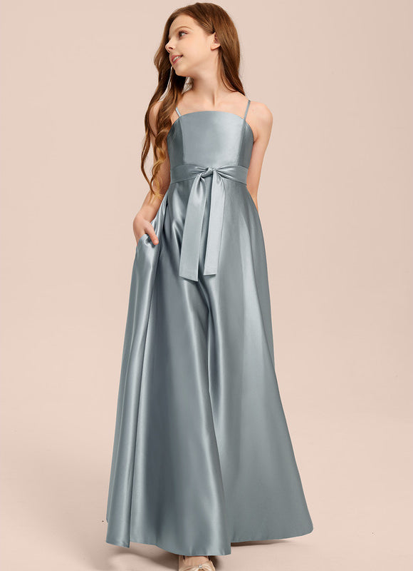 Robe Cérémonie Satin Azur - gallery 2