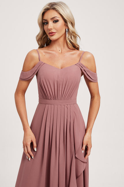 Robe Cérémonie Mousseline Rose - gallery 3