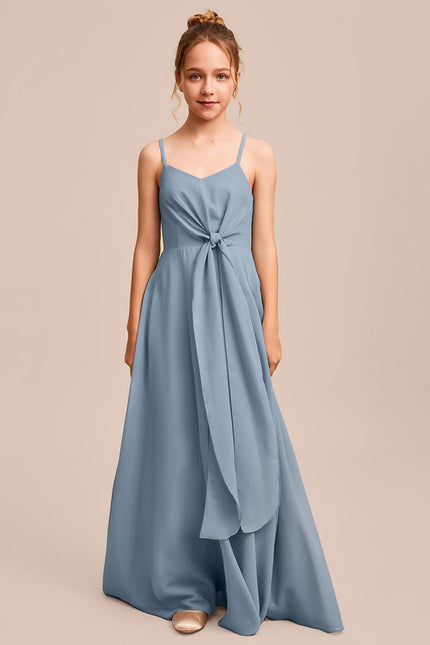 Robe Cérémonie Longue Vert Deau - gallery 5