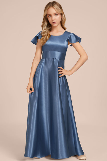 Robe Cérémonie Satin Fluide - gallery 3