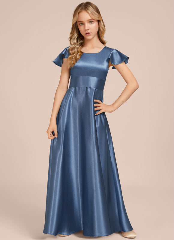 Robe Cérémonie Satin Fluide - gallery 3