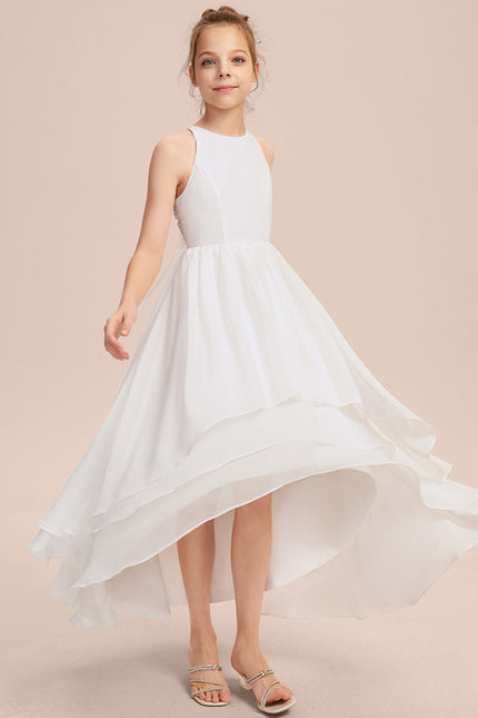 Robe Cérémonie Mousseline Marine - gallery 2