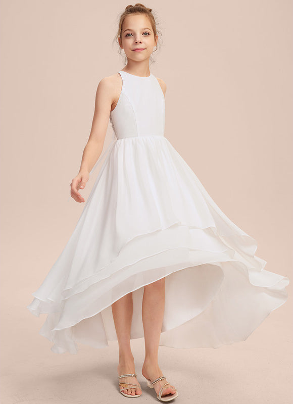 Robe Cérémonie Mousseline Marine - gallery 2