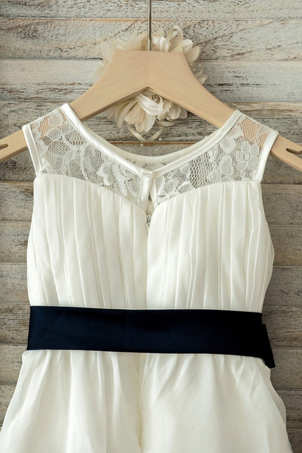 Robe Cérémonie Volants Satinée - gallery 5