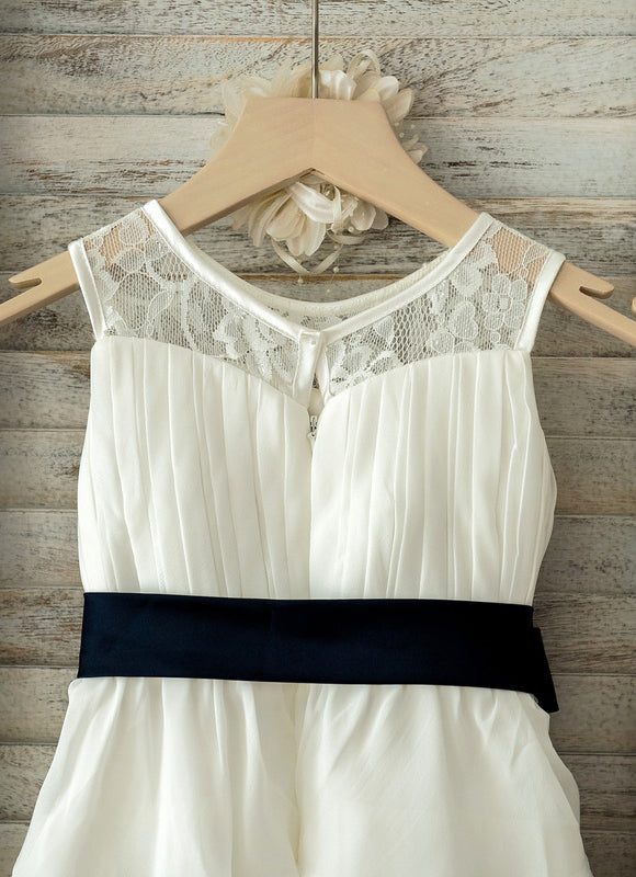 Robe Cérémonie Volants Satinée - gallery 5