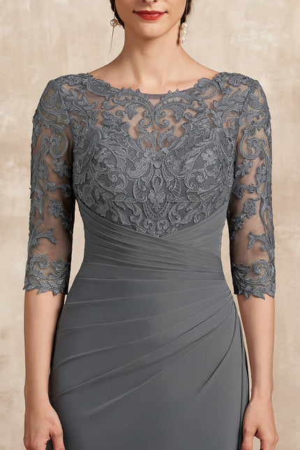 Robe Cérémonie Gris Élégant - gallery 5